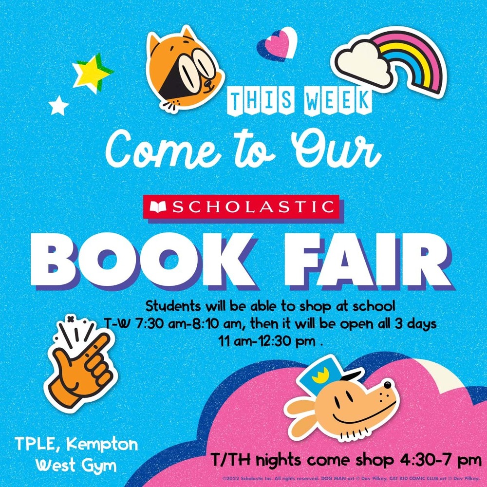 TPLE Book Fair is Here